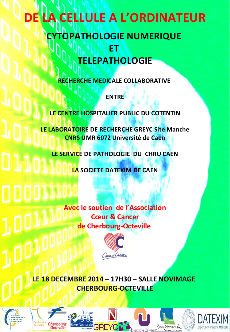 2014 12 18 conference de la cellule a l ordinateur Cherbourg affiche
